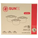 Thumbnail 2 of หัวม้าลาย ชุดหม้อหุงต้ม 24,26,28 ซม.