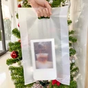 Thumbnail 4 of Matapat ถุงไฮเด็นใสขุ่น (8x12) ถุงหูเดี่ยว ถุงหูเจาะขยายข้าง ถุงใส่เสื้อผ้า ถุงใส่ขนม 200 กรัม