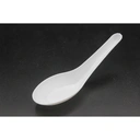 Thumbnail 1 of Jomphan ช้อนซุปใหญ่ขอบยก (สีขาว) M.10 ( 1ห่อ บรรจุ 100คัน)