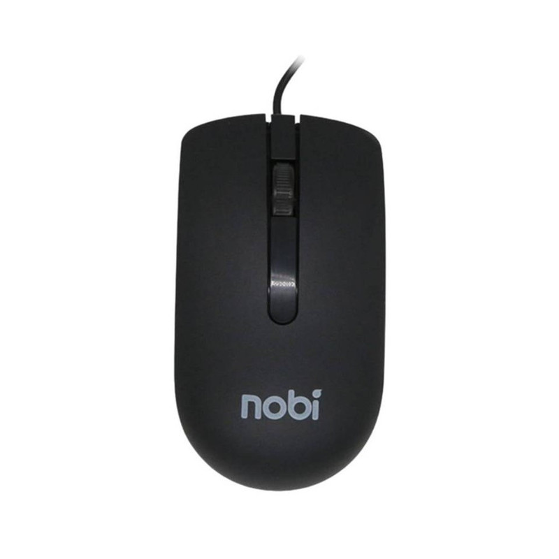 Anitech เมาส์ Nobi เชื่อมต่อด้วย USB รุ่น NM70 สายยาว 120 ซม รองรับระบบ Windows สินค้ารับประกัน 2 ปี