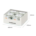 Thumbnail 4 of LOCKNLOCK Food Saver L&L Model Ltn350S3 2.7 l