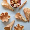 Thumbnail 3 of Amber Bake แป้งวาฟเฟิลโคนไอศกรีม รุ่น ABB-PP-03-RT แป้งพรีมิกซ์สำเร็จรูป 1 กก.