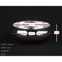 Thumbnail 3 of โหลแก้ว ชามแก้วสีเงินขนาดใหญ่ FV-2207-1D silver