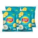 Thumbnail 1 of เลย์ คลาสสิค มันฝรั่งแท้ทอดกรอบ รสซาวครีมและหัวหอม 69 ก. x 4