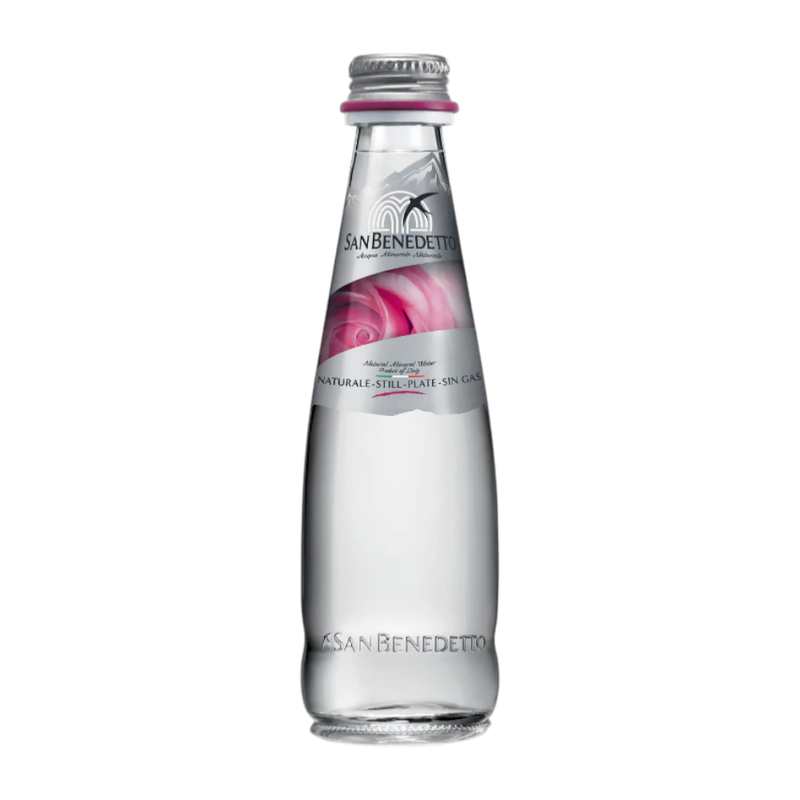 San Benedetto Still Mineral Water Prestige Glass 0.25 L | น้ําแร่ ซานเบเนเดตโต ขวดแก้ว 0.25 ล.
