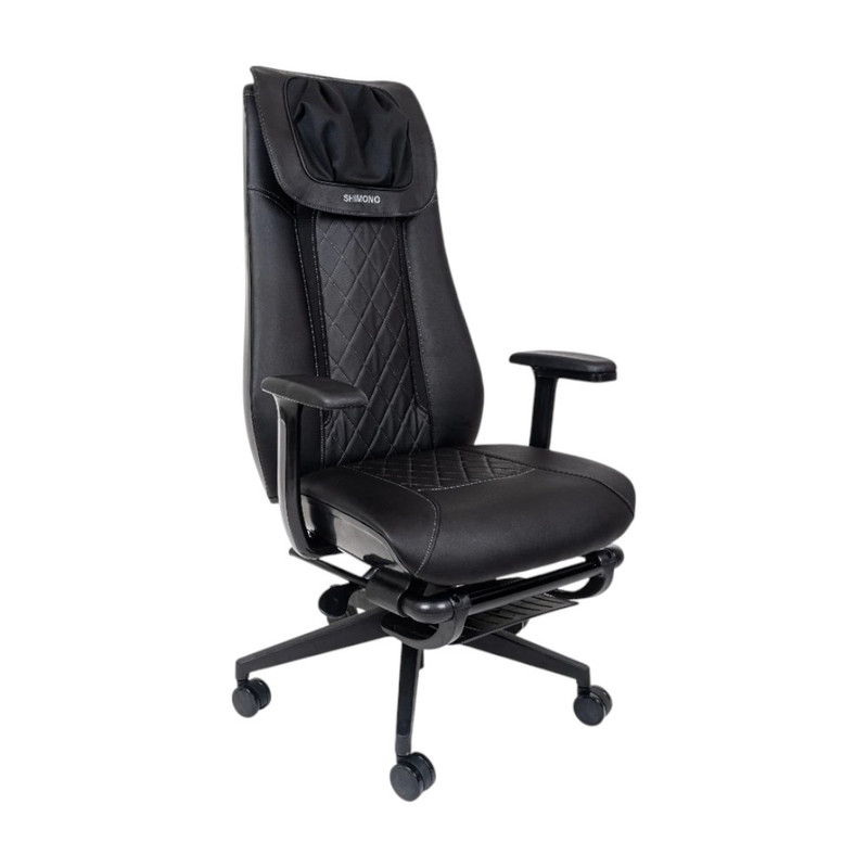 Shimono เก้าอี้สํานักงานนวดได้ Shimono Q8 ดํา