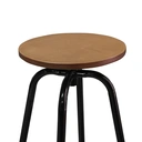 Thumbnail 2 of เก้าอี้บาร์ ท็อปไม้กลม