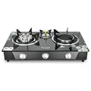 Thumbnail 1 of GMAX เตาแก๊สหน้ากระจก 3 หัว รุ่น GL-703IB หัวอินฟราเรด+เทอร์โบ