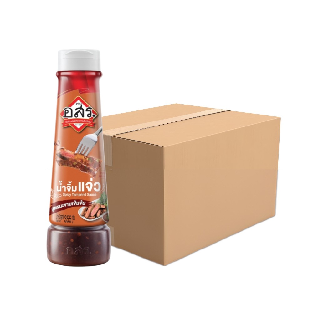 [24 bottles] ASR. Jaew Dipping Sauce, Tamarind Concentrate Recipe, 355 g, fragrant roasted rice aroma