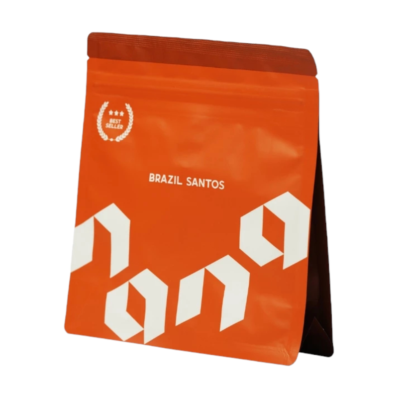 Brazil Santos เมล็ดกาแฟคั่วเข้ม (200g) - Nana Coffee Roasters