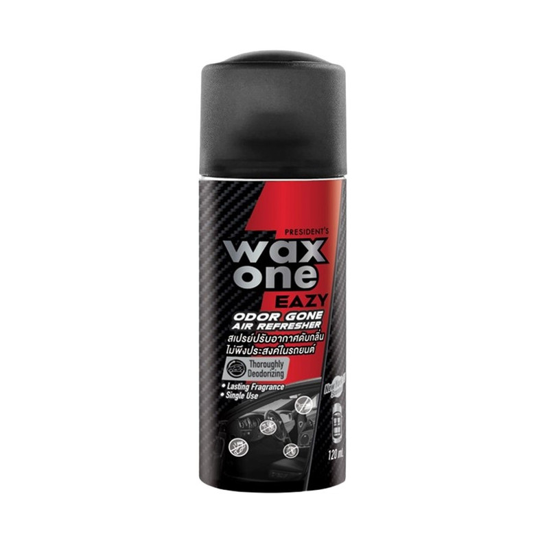 President's Wax One สเปรย์ปรับอากาศดับกลิ่นไม่พึงประสงค์ในรถยนต์ Easy Odor gone Air Refresher 120ml
