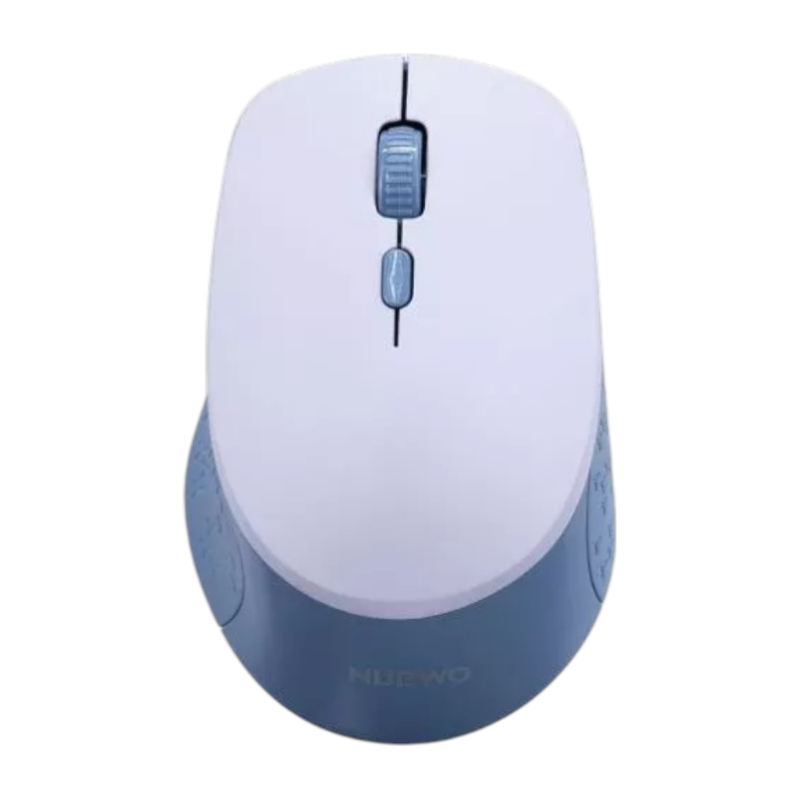 WIRELESS MOUSE (เมาส์ไร้สาย) NUBWO NMB036 - DUAL MODE PURPLE/DARK BLUE