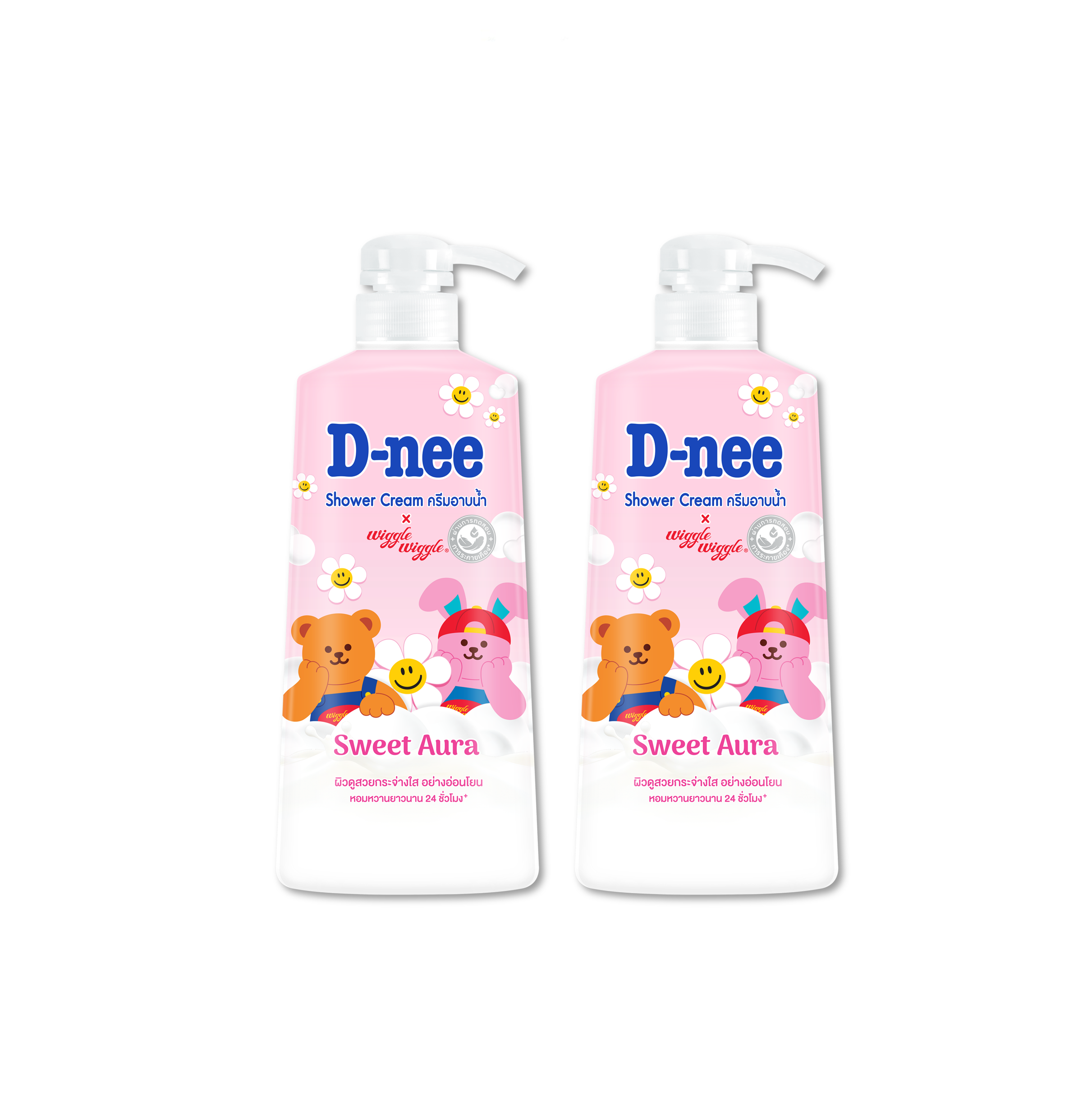 [Pack2] D-nee sweet aura shower cream 450ml. X2