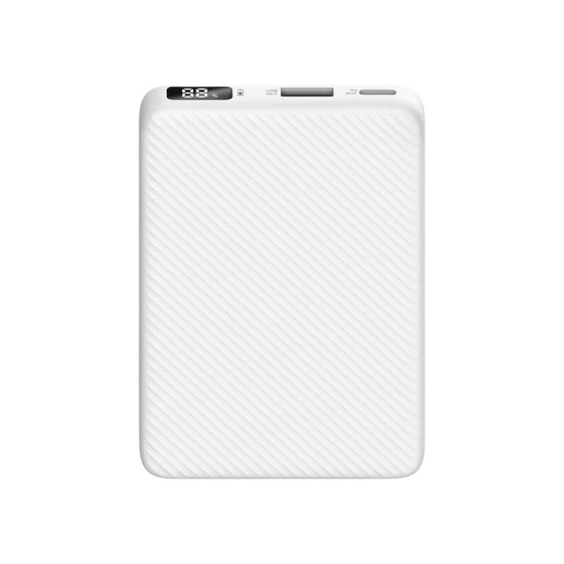Orsen by Eloop E48 แบตสํารอง 10000mAh QC 3.0 PD 20W จอ LED Powerbank Type C Fast Charge White