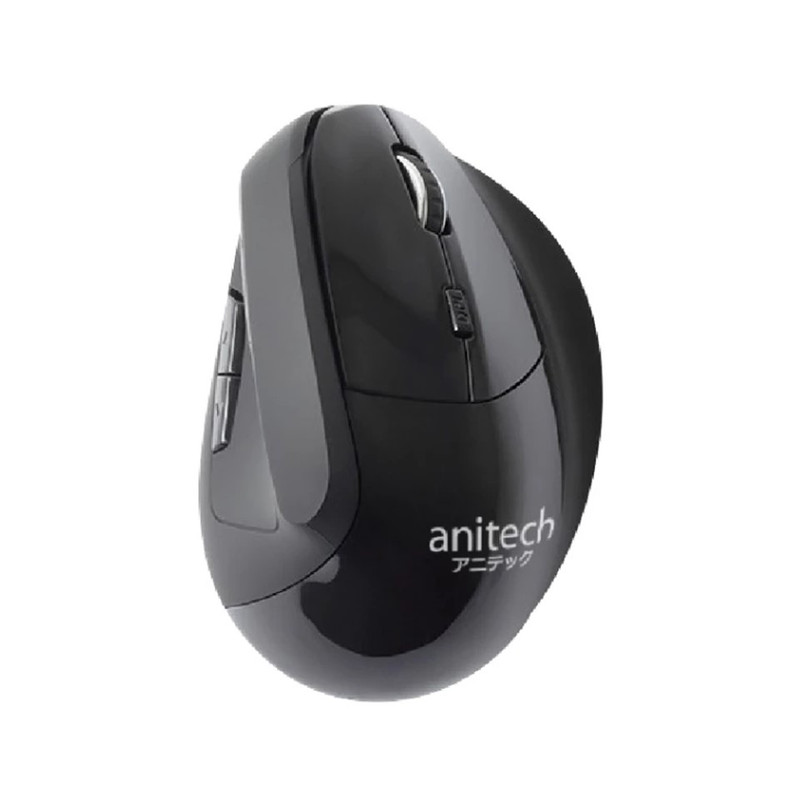 Anitech เม้าส์ไร้สาย Ergonomic design รุ่น W225 รับประกัน 2 ปี.