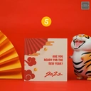 Thumbnail 5 of IDEAKRAFT การ์ดตรุษจีน สีแดงแรงฤทธิ์ ใบละ 1 บาท! ลาย7-HCNY แดง (จำนวน 50 ใบ)