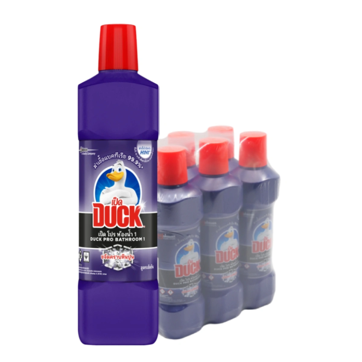 เป็ด โปร น้ํายาล้างห้องน้ํา 300 มล. x 6