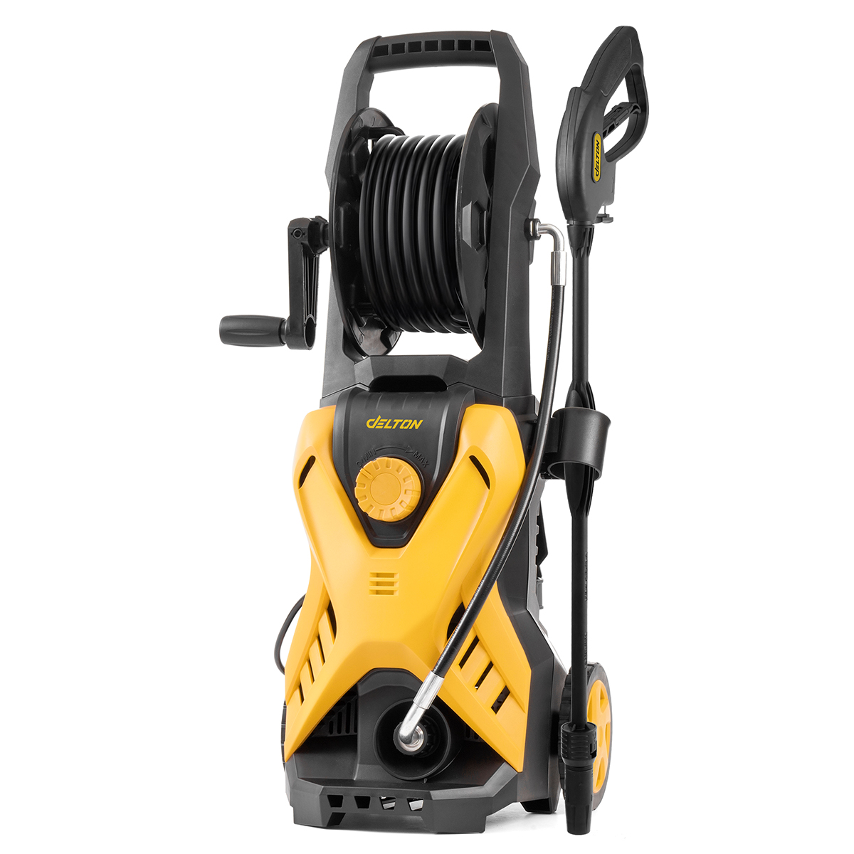 DELTON เครื่องฉีดน้ําแรงดันสูง 180 บาร์ 2,800 วัตต์ X-SERIES รุ่นใหม่ ปรับแรงดันน้ําได้ ตัดน้ําได้อัตโนมัติ รุ่น ITX-180B-Top