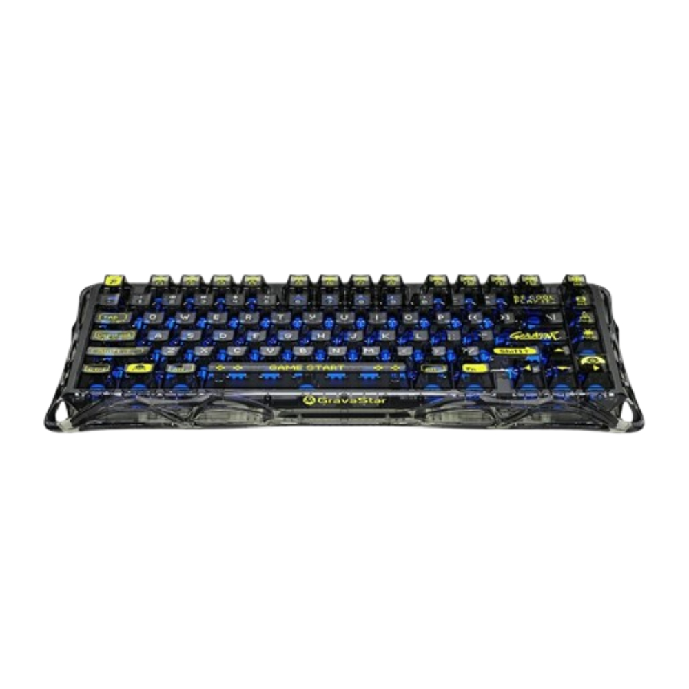 GRAVASTAR Gaming Keyboard Wireless Mercury K1 Lite Black