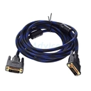 Thumbnail 1 of GLINK  Cable Display DVI TO DVI 24+1 M/M (3M)สายถัก - A0017019 - A0017019