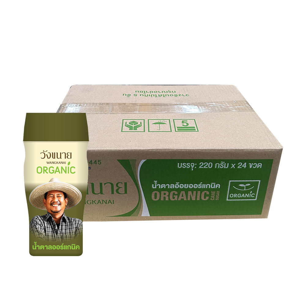 Wangkanai Organic Cane Sugar 220 G. x 24