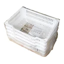 Thumbnail 3 of 5 Tier Plastic Rack White Model 10301-5