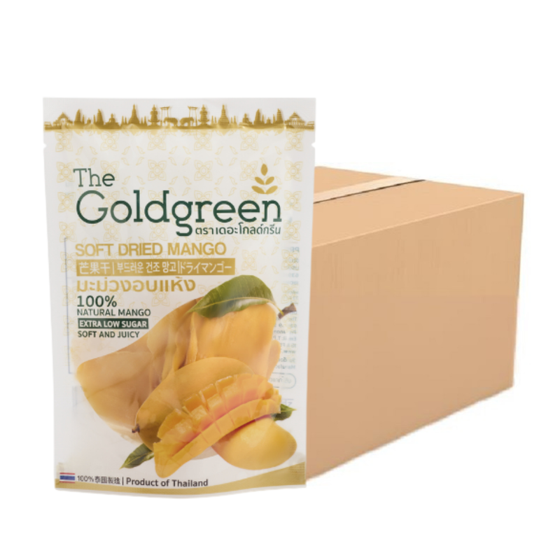 [แพคโปร10] The Goldgreen - มะม่วงอบแห้ง SOFT DRIED MANGO 200 กรัม