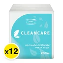 Thumbnail 1 of คลีนแคร์ ป๊อปอัพทิชชู่ 1 ชั้น 200 แผ่น x 12