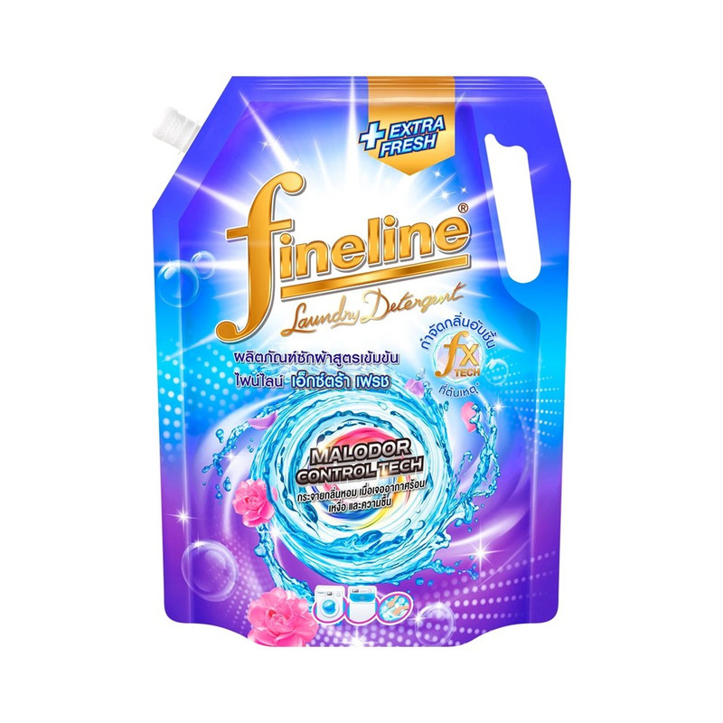 Fineline Concentrated Liquid Detergent Extra Fresh 1250ml. Violet