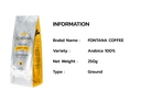 Thumbnail 2 of ฟอนทาน่า กาแฟคั่วบด ไฮแลนด์ อาราบิก้า 100% 250 ก.
