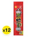 Thumbnail 2 of เถ้าแก่น้อย บิ๊กโรล สาหร่ายม้วนย่าง รสเผ็ด 2.5 ก. 12 ชิ้น