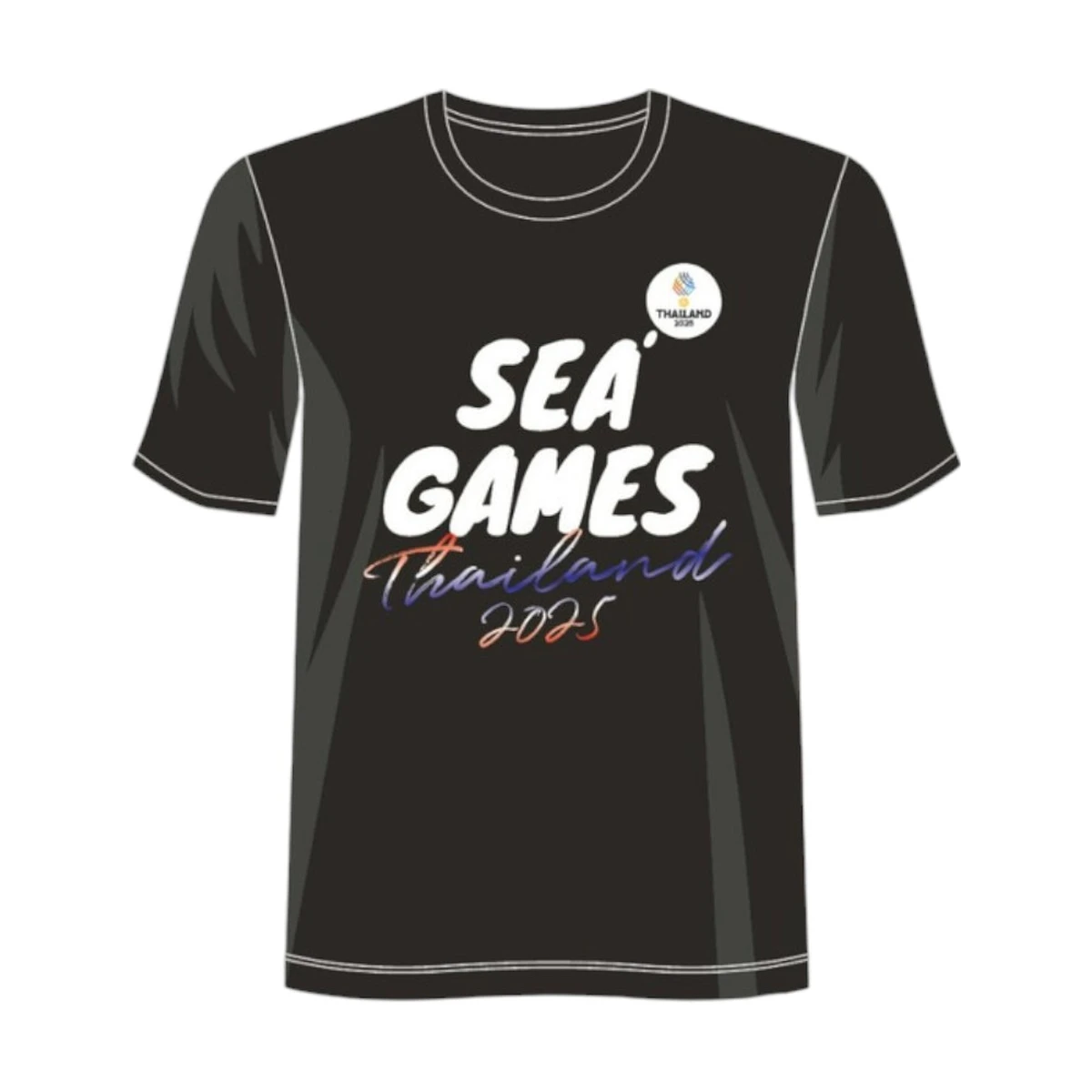 เสื้อยืดดํา T-Shirt XL