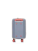 Thumbnail 3 of อเมริกัน ทัวร์ริสเตอร์ กระเป๋าเดินทางขนาด TSA ขนาด 18 นิ้ว รุ่น ROLLIO U SPINNER 52/18 สีเทากลิตเตอร์/ส้ม