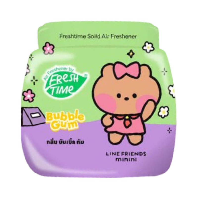 FreshTime X LINE FRIENDS เจลหอมปรับอากาศ น้ําหอมปรับอากาศ น้ําหอมดับกลิ่น กลิ่นLINE Chocco ขนาด 155 กรัม