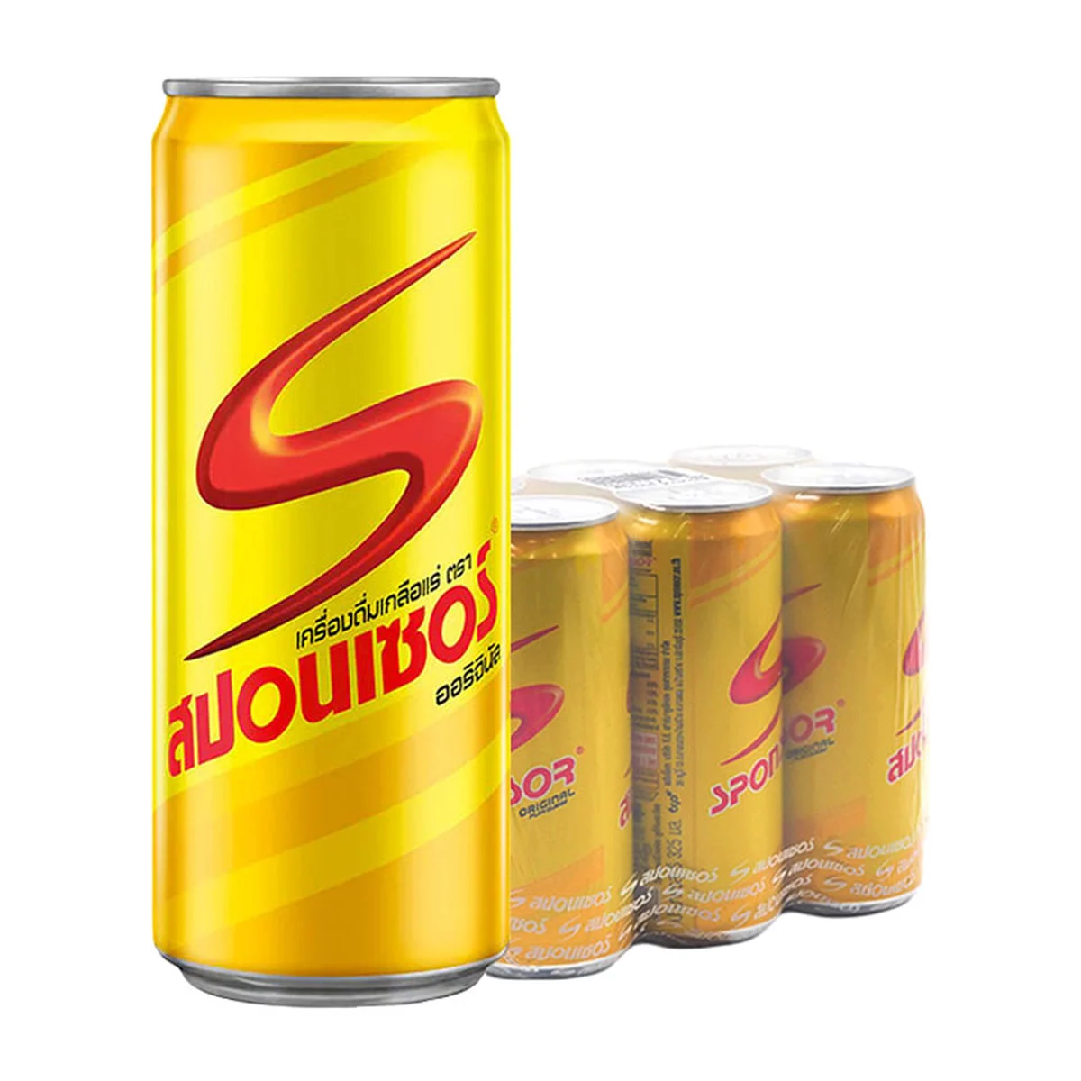 สปอนเซอร์ เครื่องดื่มเกลือแร่ สลีคแคน รสออริจินัล 325 มล. x 6