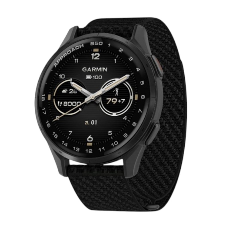 GARMIN Smart Watch Approach S50 Black Nylon