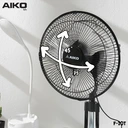 Thumbnail 3 of พัดลมตั้งโต๊ะ 10 นิ้ว สไลด์ ส่ายได้ สีดำ F-10T