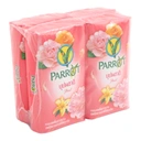 Thumbnail 4 of พฤกษานกแก้ว สบู่ก้อน กลิ่นบุปผชาติ สีชมพู ขนาด 70 กรัม แพ็ค 4 ก้อน