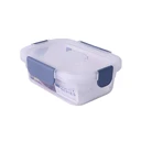 Thumbnail 1 of ซุปเปอร์ ล็อค ชุดกล่องใส่อาหารสุดคุ้ม NEXT SERIES 600 มล. รุ่น 2814 สีฟ้า