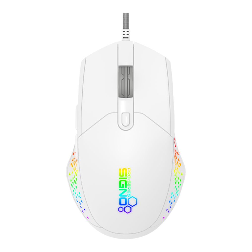 SIGNO MOUSE (เมาส์) GM-906W CAPTER (WHITE)