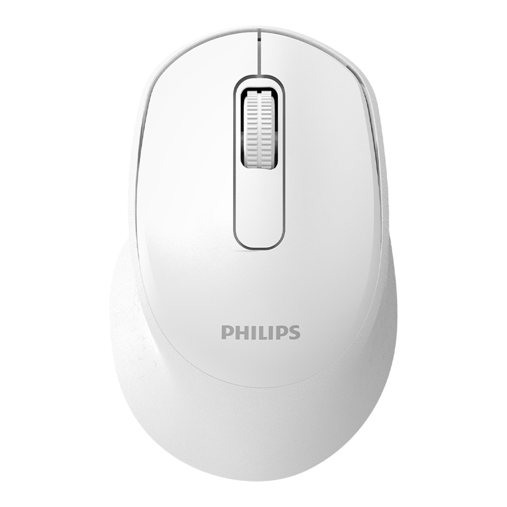 PHILIPS WIRELESS MOUSE (เมาส์ไร้สาย) 4000 SERIES SPK7448 WHITE