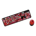 Thumbnail 2 of โมฟี่ เมาส์และคีย์บอร์ดไร้สาย Wireless Mouse + Keyboard (TH/EN) สีดำ/แดง