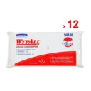 Thumbnail 2 of WYPALL Food Service Cleaning Wiper 60 x 30 cm White 20 Sheets x 12