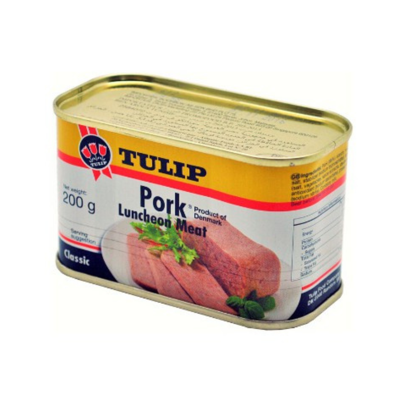 ทิวลิป ลั่นเชิ่นมีทหมู 200 กรัม Tulip Pork Luncheon Meat 200 g.