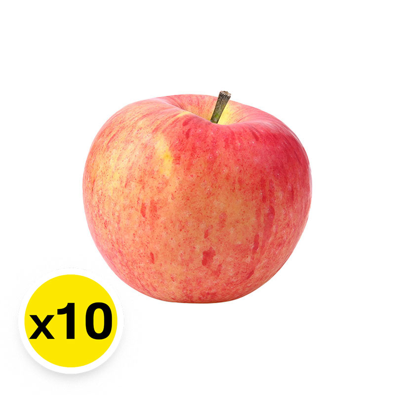 Fuji Apples Size M pack 10 pcs