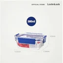 Thumbnail 2 of LOCKNLOCK Glass Container 380 ml Model LLG422T