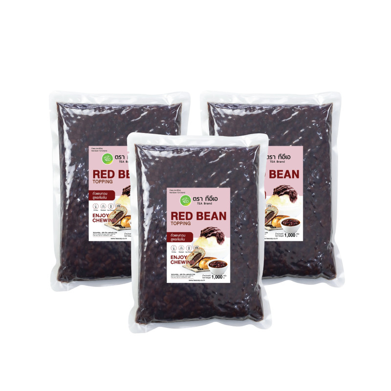 TEA Azuki Red Bean Paste (1,000 g) x 3 Bags