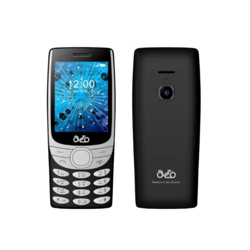 INOVO A102 Classic มือถือปุ่มกดราคาถูก 2ซิมรองรับทุกเครือข่ายในไทย ประกันศูนย์ 1 ปี แถมสายชาร์จ Black