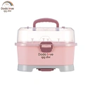 Thumbnail 1 of ดูดูเลิฟ กล่องเก็บขวดนมเด็ก สีชมพู