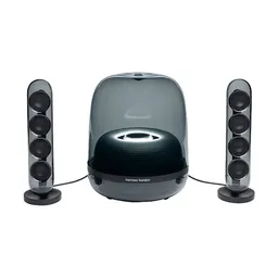 Thumbnail 1 of ฮาร์แมน คาร์ดอน ลำโพงบลูทูธ รุ่น SoundSticks 4 Crystal Black